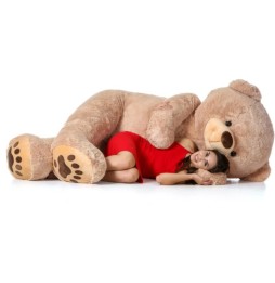 Large Plush Bear 200cm Brown