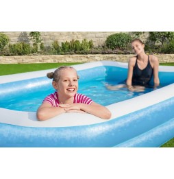 Inflatable Pool for Kids BESTWAY 305x183x46cm with Patch