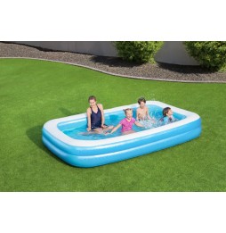 Inflatable Pool for Kids BESTWAY 305x183x46cm with Patch