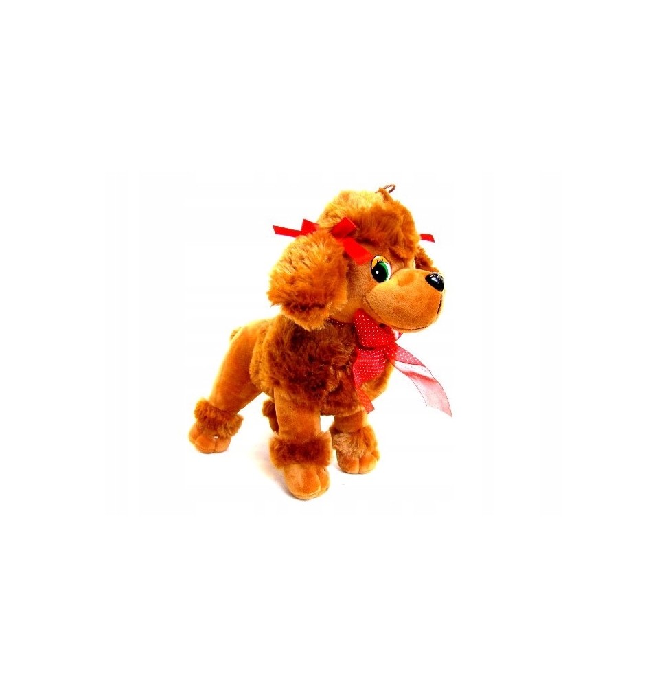 Plush Poodle Dog with Sound for Kids