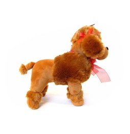 Plush Poodle Dog with Sound for Kids