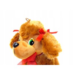 Plush Poodle Dog with Sound for Kids