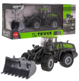 Black-Green Metal Loader Toy for Kids