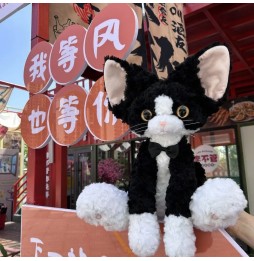 Pluszowa maskotka kot Devon Rex 40 cm