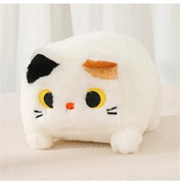 20 cm White Square Cat Plush Toy