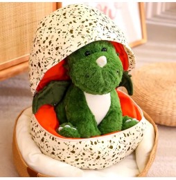 Plush Dinosaur in Egg 35 cm - Perfect Gift