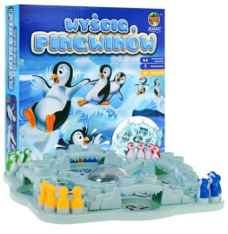 Penguin Race Board Game for Kids and Adults