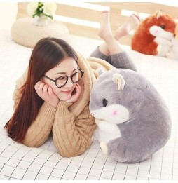 Plush Hamster with Blanket 3-in-1 for Kids