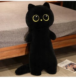 Black Cat Plush Pillow 40 cm