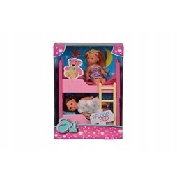 Evi Love Mini Dolls with Bunk Bed