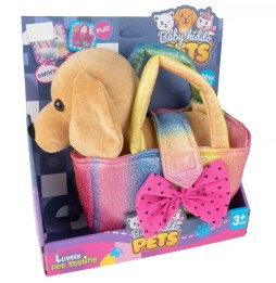 Plush Puppy in Bag 2in1 for Kids