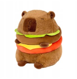 Pluszowa maskotka kapibara hamburger 22 cm