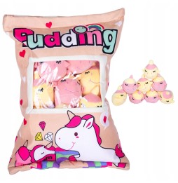 Perna pufoasă pudding cu unicorni