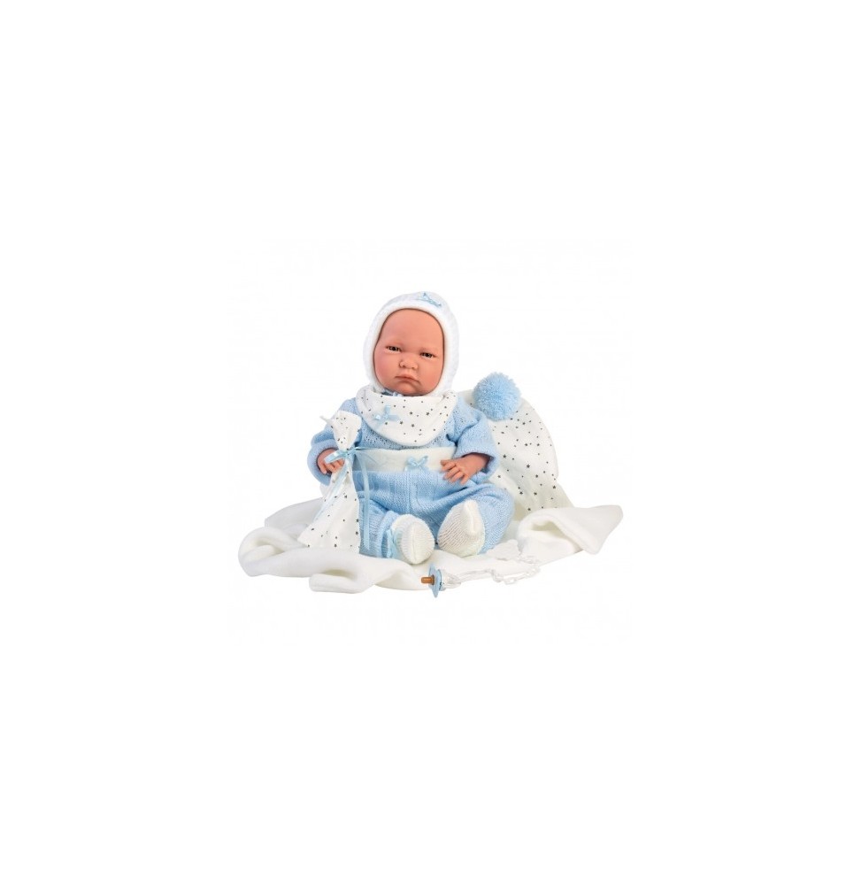 Spanish Baby Doll Lalo 42 cm with Crying Function