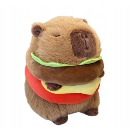 Capybara Plush Hamburger Toy