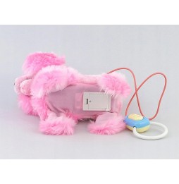 Pink Battery-Powered Dog Toy for Kids