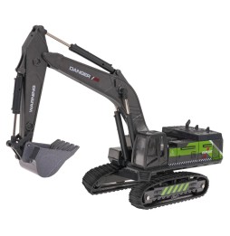 Metal Black-Green Excavator for Kids