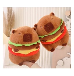 Kapibara plus mascotă hamburger 18 cm