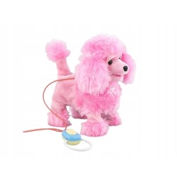 Pink Battery-Powered Dog Toy for Kids