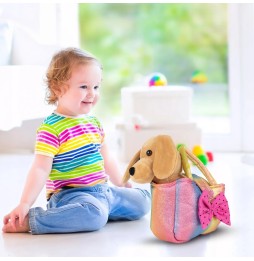 Plush Puppy in Bag 2in1 for Kids