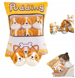 Corgi Dog Pudding Pillow Gift Idea