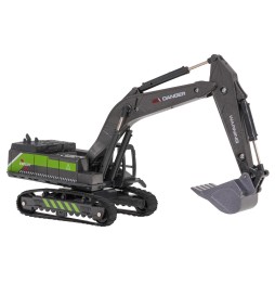 Metal Black-Green Excavator for Kids