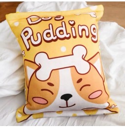 Corgi Dog Pudding Pillow Gift Idea