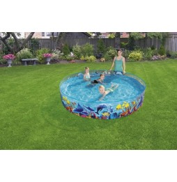 Piscina pentru copii Odysea Marină Bestway 244x46cm