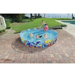 Piscina pentru copii Odysea Marină Bestway 244x46cm