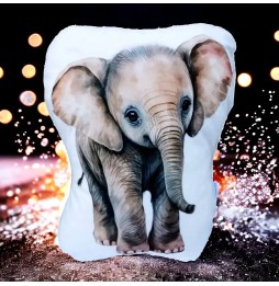 Elephant Pillow Uszyciuch 40 cm - soft and cozy