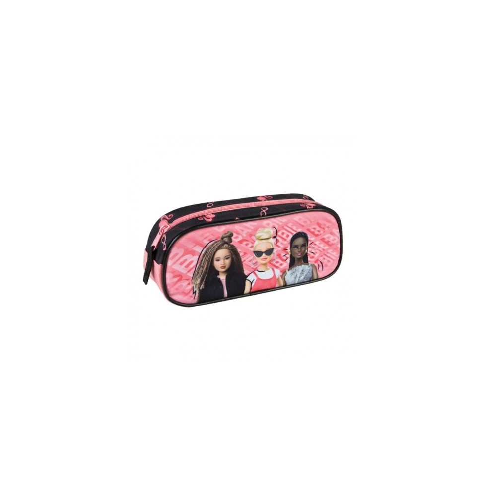 Pencil case with Barbie theme for kids