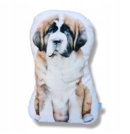 Bernese Mountain Dog Pillow Made of Microfiber