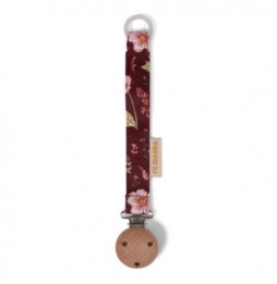 Filibabba Pacifier Clip Fall Flowers