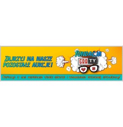 Pluszowa pszczółka handmade - Fundacja GraTy
