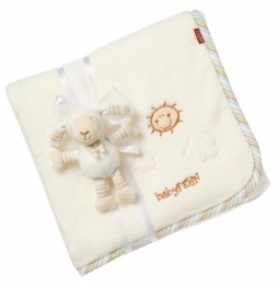 Blanket with Sheep Plush Toy - Love Me Collection