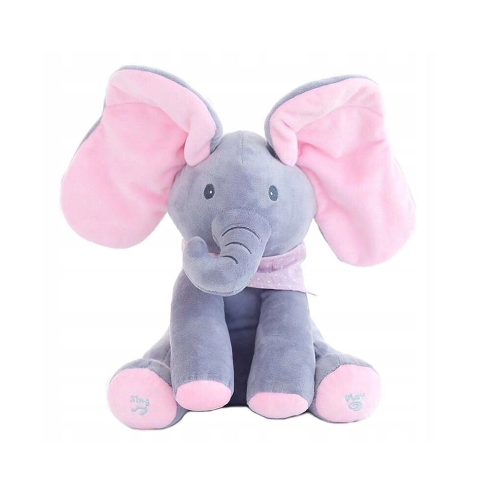 Interactive Peek-a-Boo Elephant Toy