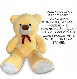 Pluszowy miś Tomik 150 cm beżowy