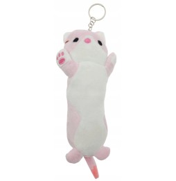 Plush Cat Roller Keychain