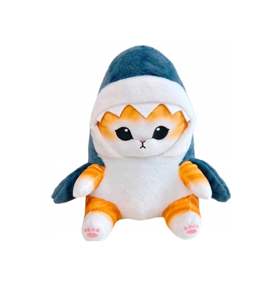 Plush Shark Cat Toy 25cm