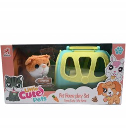 Plush Toy with Carrier for Kids