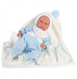 Spanish Baby Doll Lalo 42 cm with Crying Function