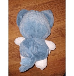 Large Plush Kitten with Shark Tail