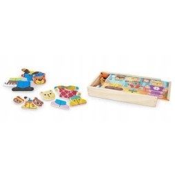 Wooden Puzzle Dressing Up Bears VTech