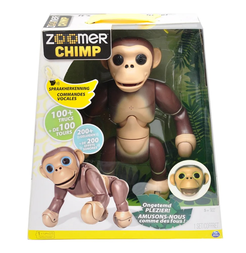 Interaktywna małpka szympans Zoomer Chimp Interaktywna małpka szympans Zoomer Chimp