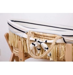 Childhome boho Moses basket with mattress and cover