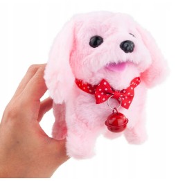 Interactive Puppy Toy - Pink