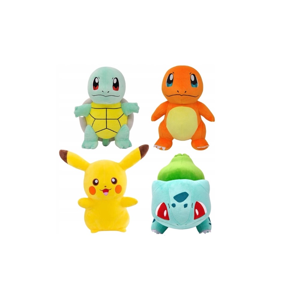 Set de plush Pokemon 4 bucăți