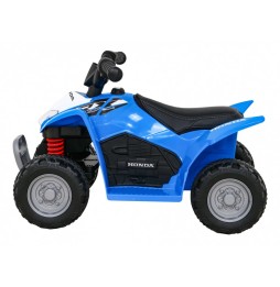 Quad Honda 250X TRX pentru copii - albastru cu claxon și LED