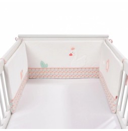 Crib Bumper Swan, Swan Lake Collection