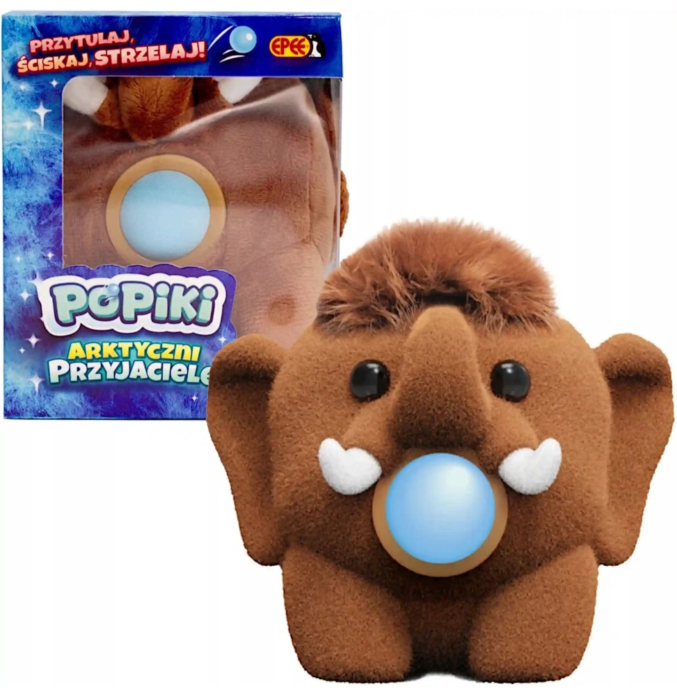 Pluszowy Mamut Popiki Epee Pluszowy Mamut Popiki Epee